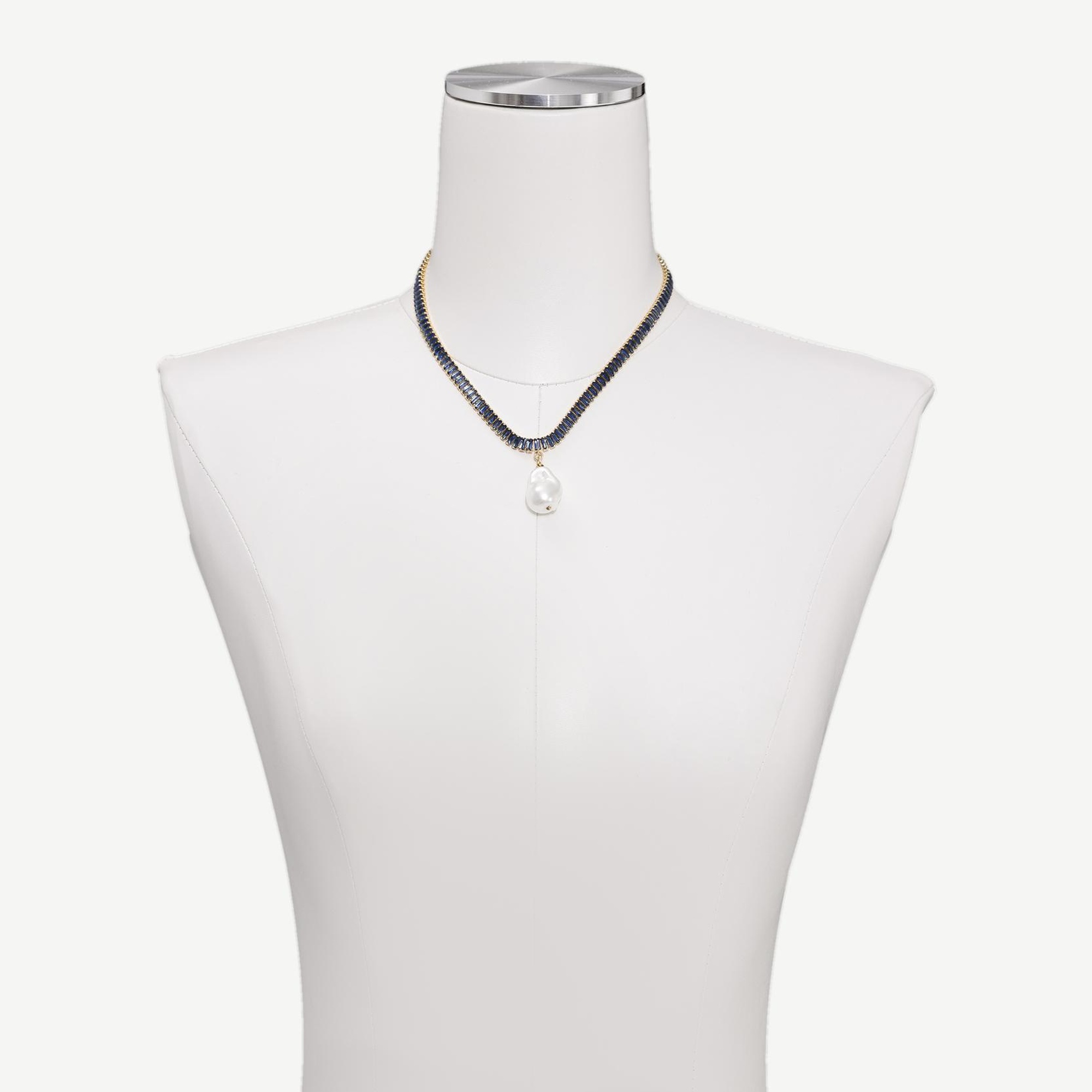 YARGICI Cam Taş Kolye