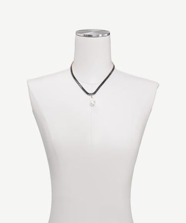  YARGICI Cam Taş Kolye