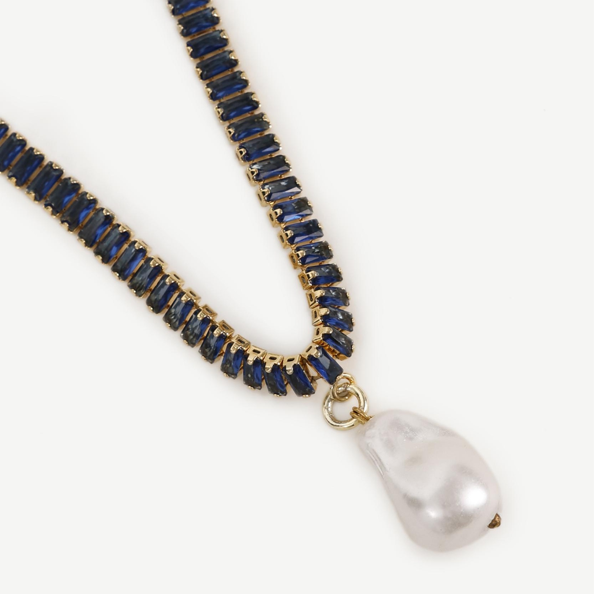 YARGICI Cam Taş Kolye