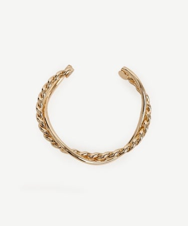  YARGICI İki Sıra Gold Cuff