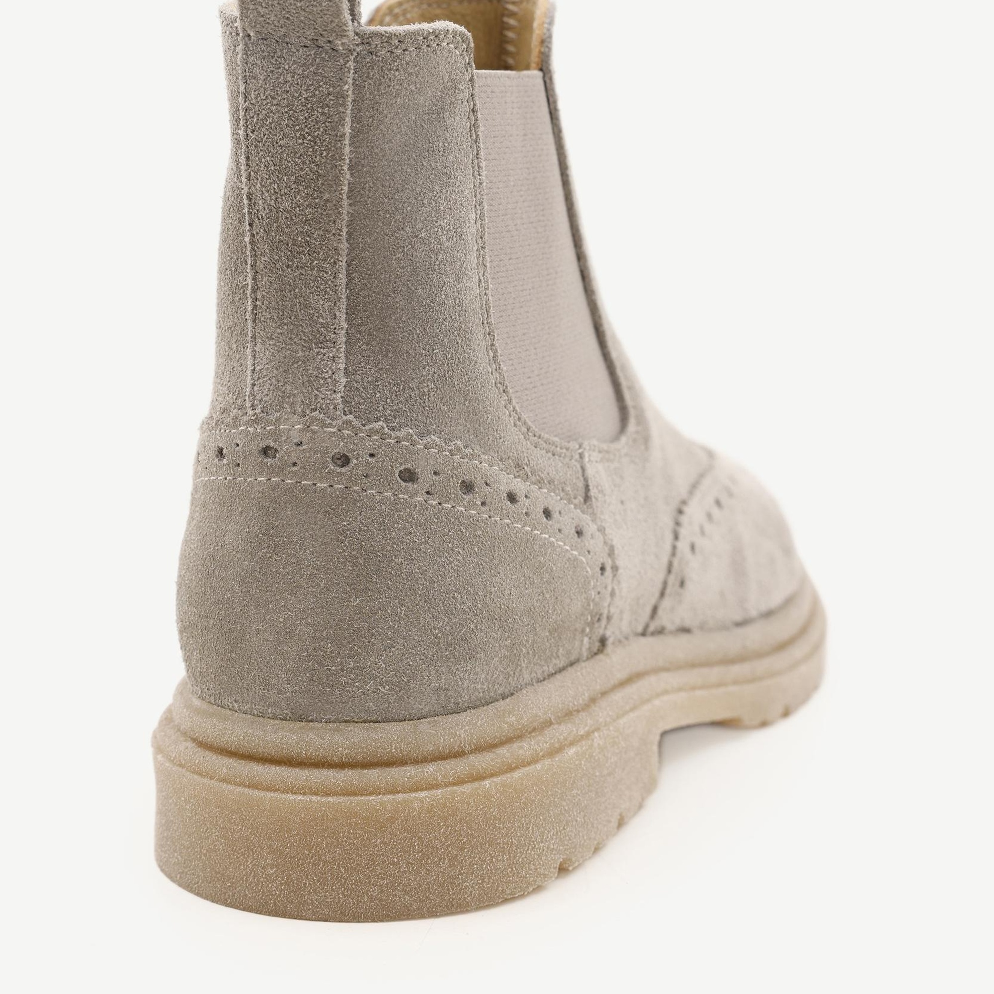 YARGICI Lastikli Süet Deri Bot