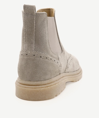  YARGICI Lastikli Süet Deri Bot