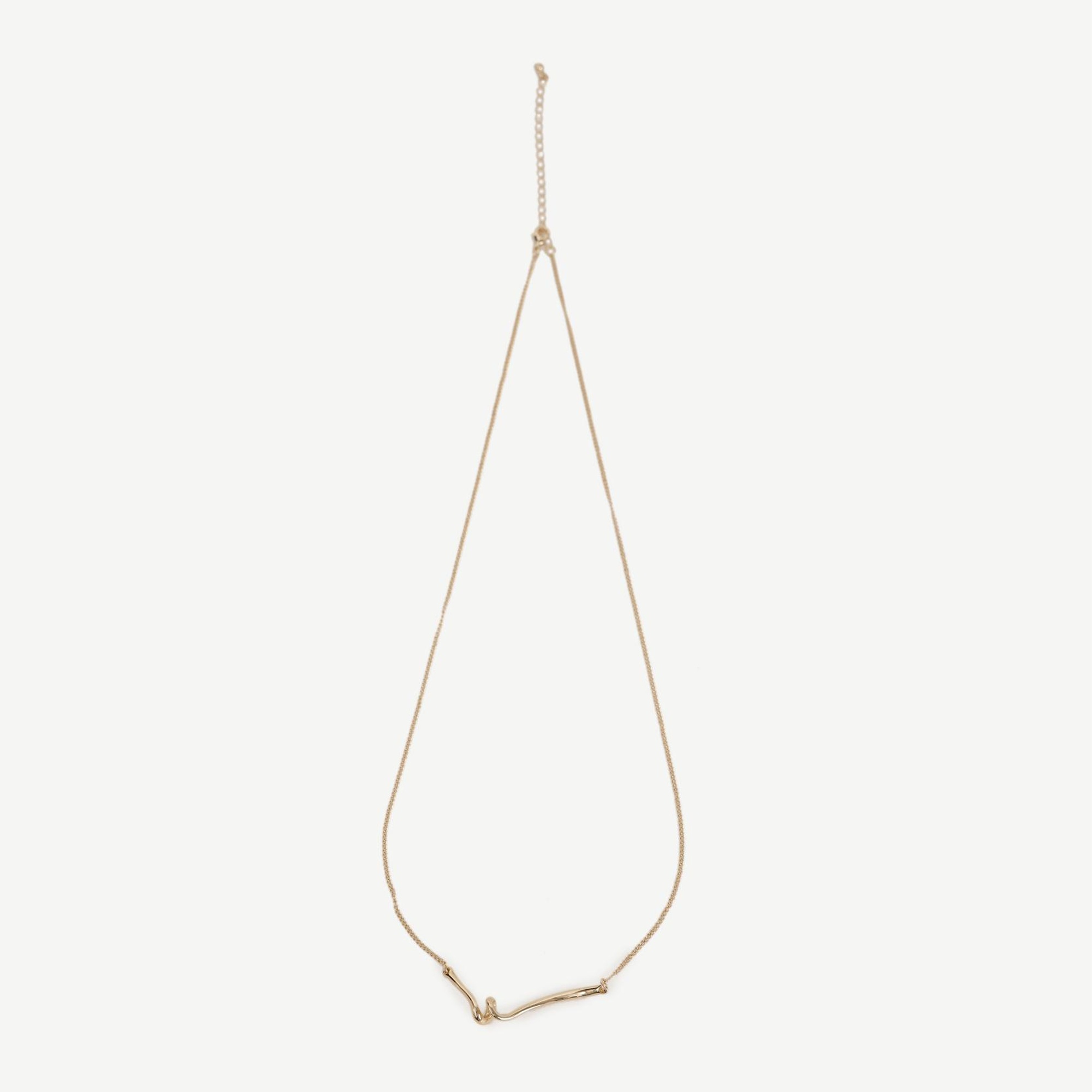 YARGICI Metal Uç Detaylı İnce Kolye