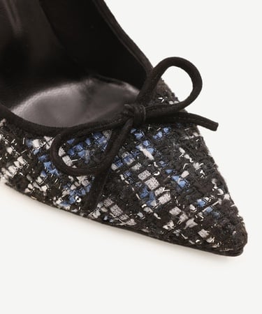  YARGICI Fiyonk Detaylı İnce Topuklu Ayakkabı