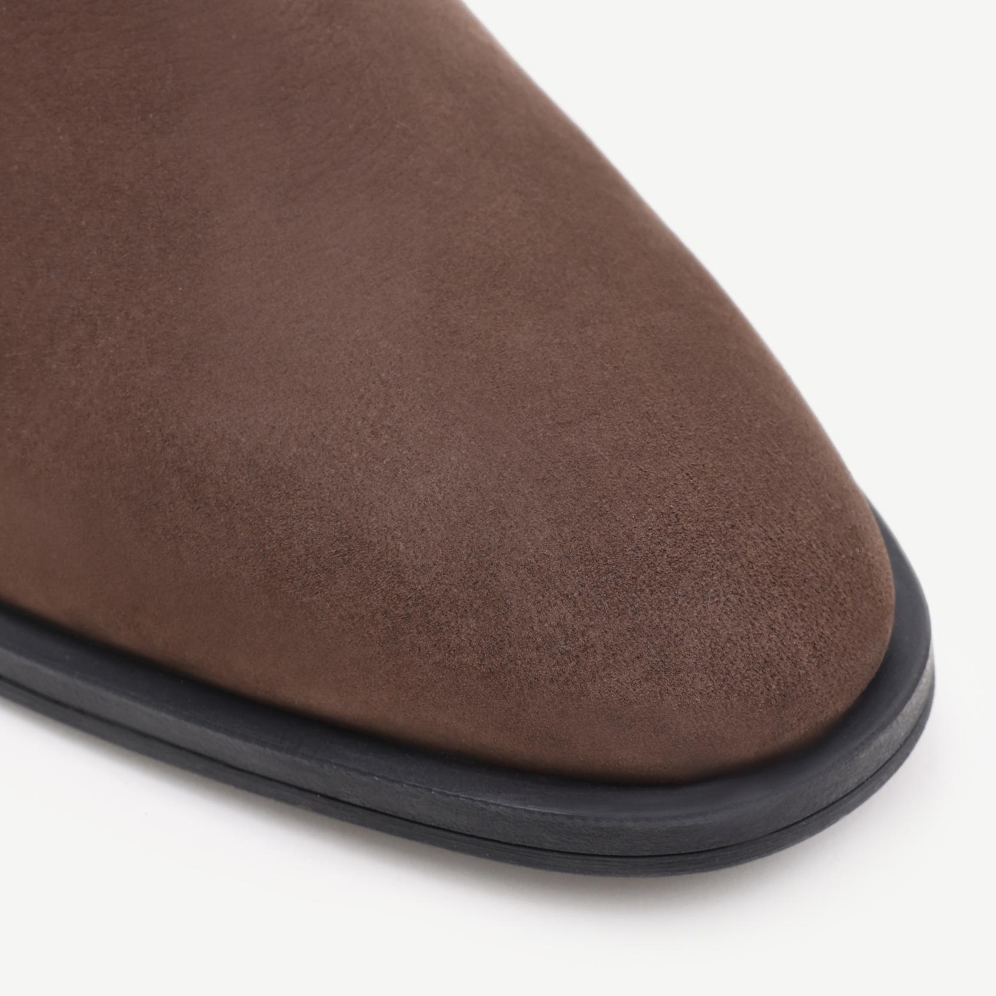 YARGICI Metal Topuk Ve Toka Detaylı Deri Bot