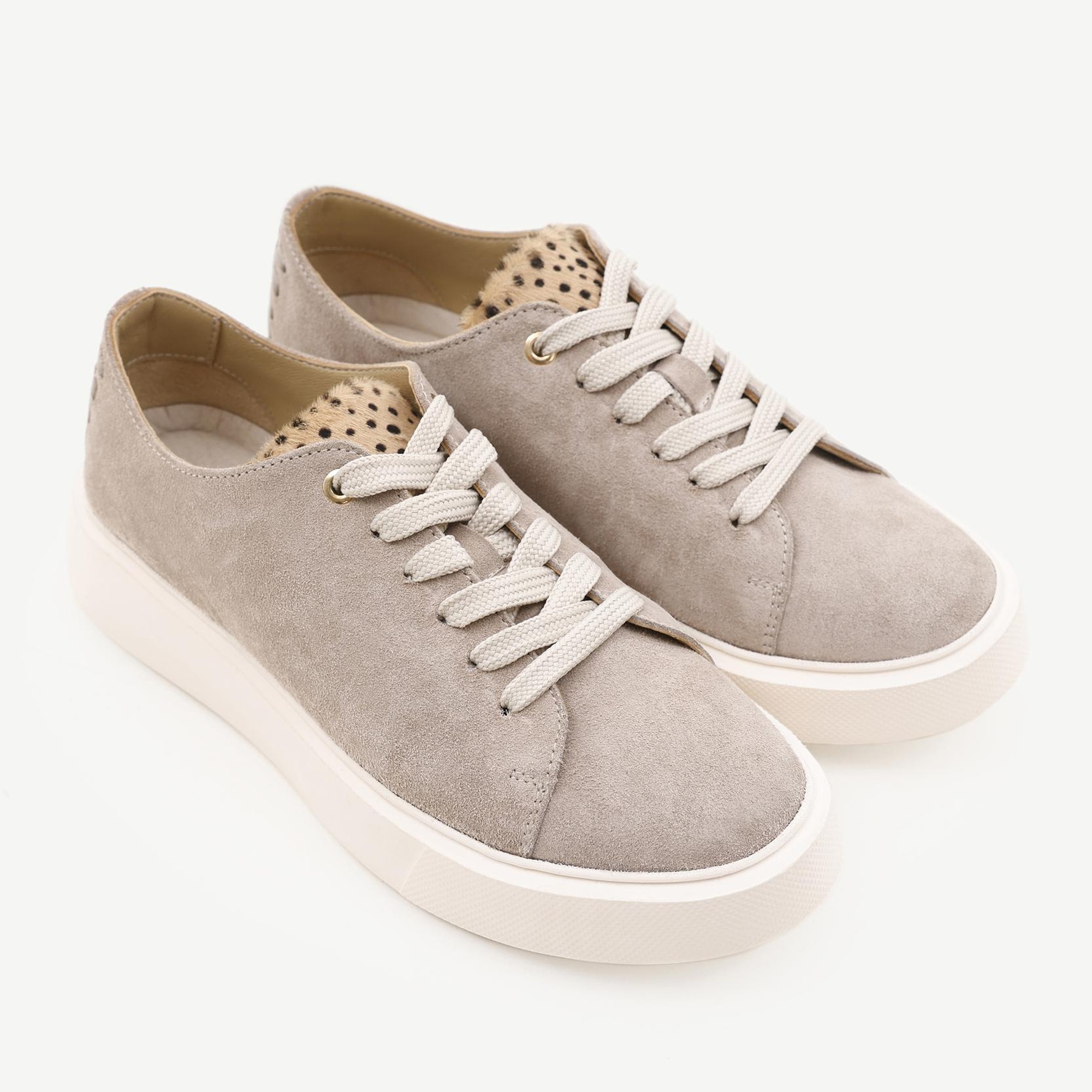 YARGICI Hafif Düz Deri Sneaker