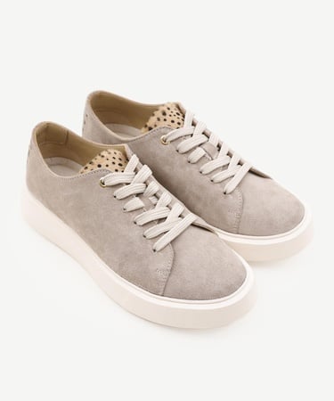  YARGICI Hafif Düz Deri Sneaker