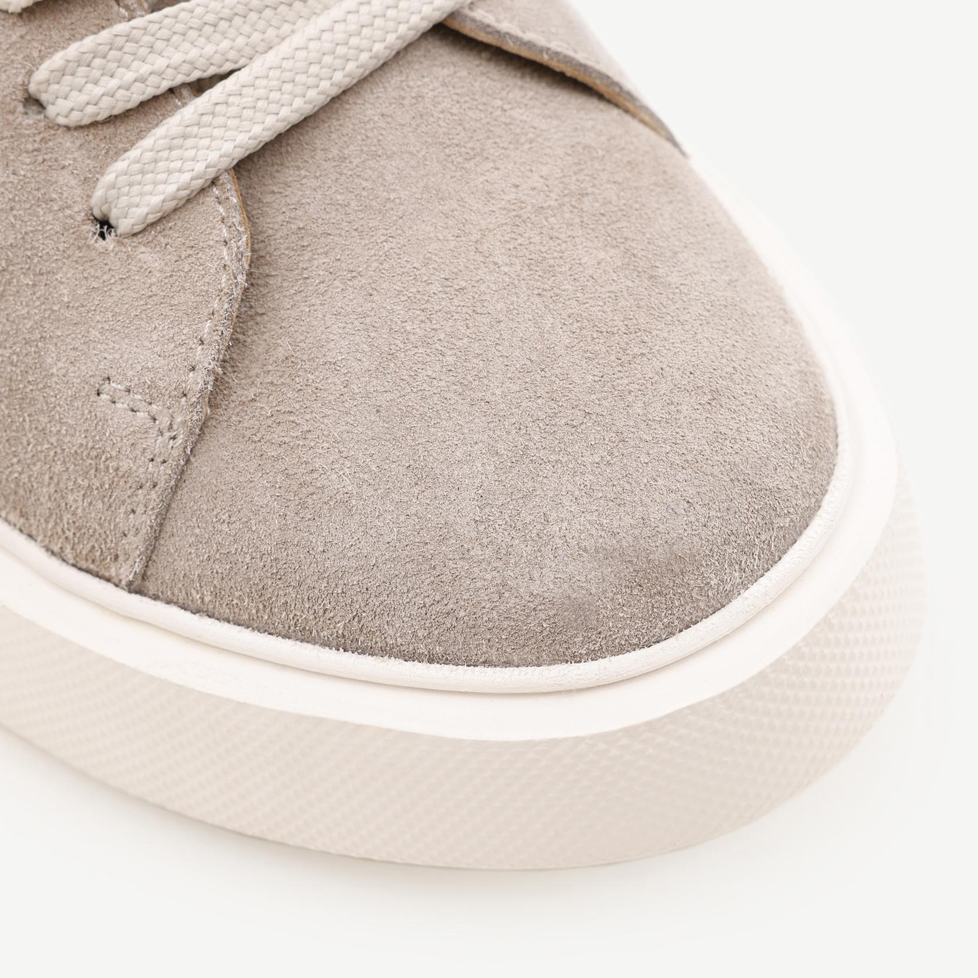 YARGICI Hafif Düz Deri Sneaker