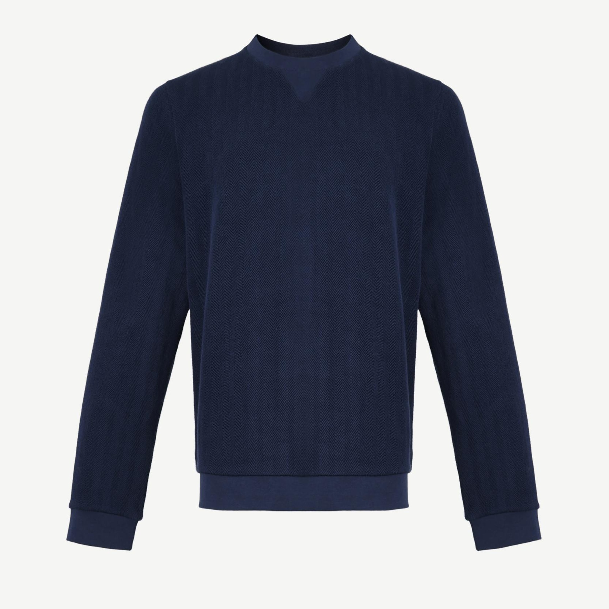 YARGICI Bisiklet Yaka Uzun Kollu Sweatshirt