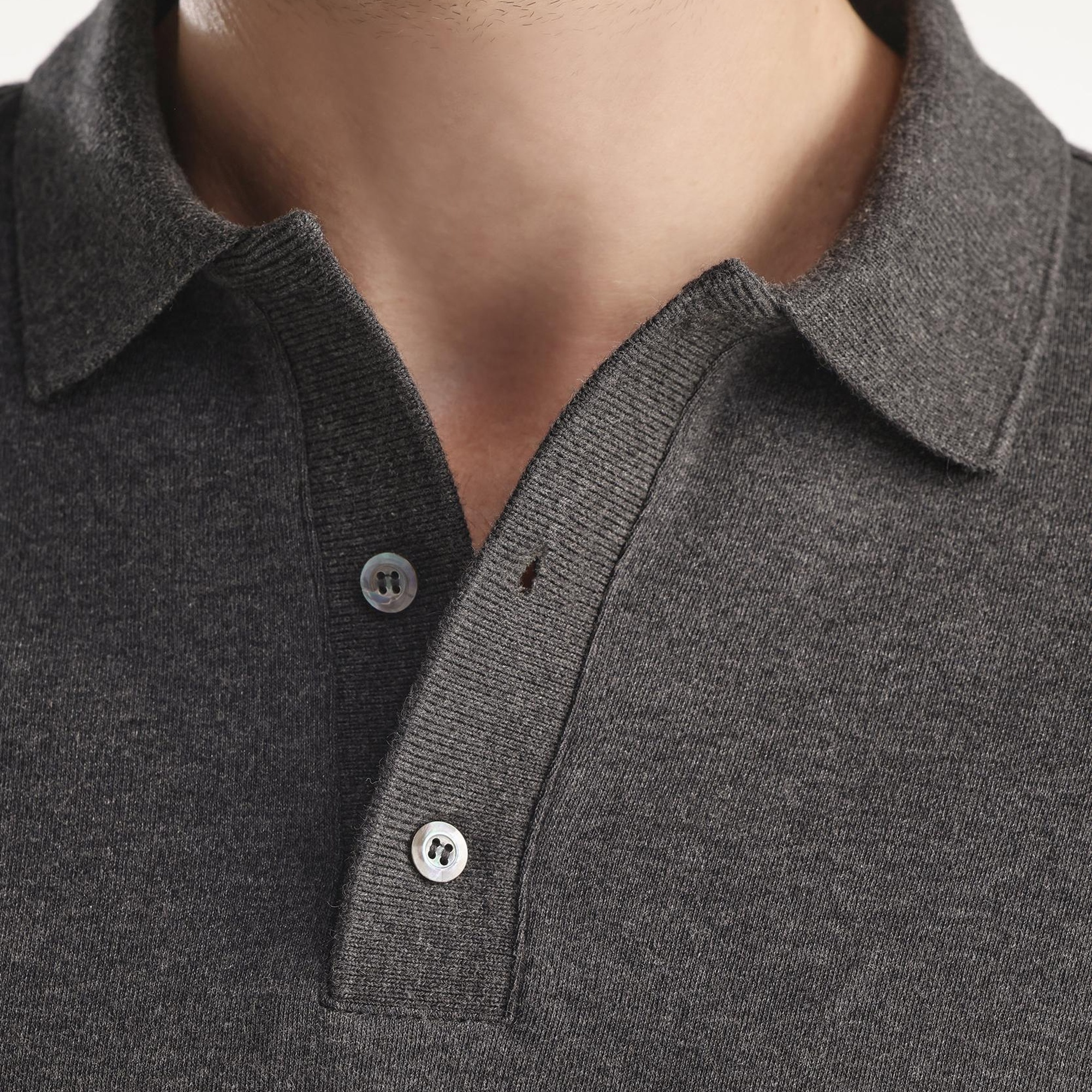 YARGICI Erkek Henry Uzun Kol Triko