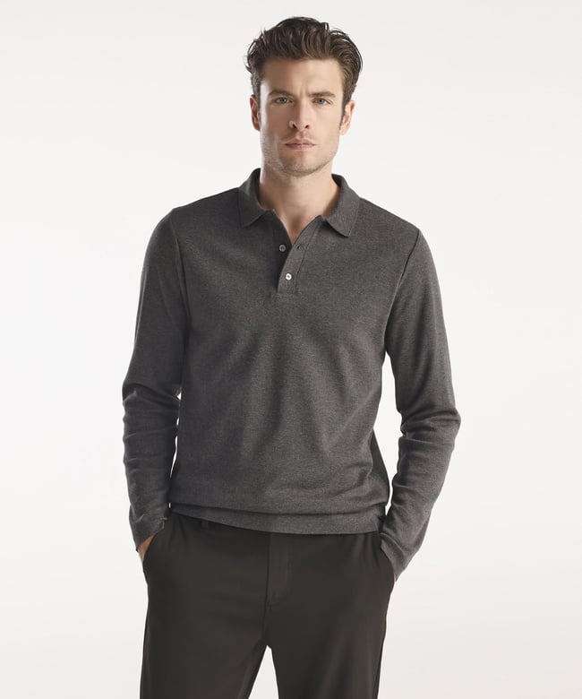  YARGICI Erkek Henry Uzun Kol Triko