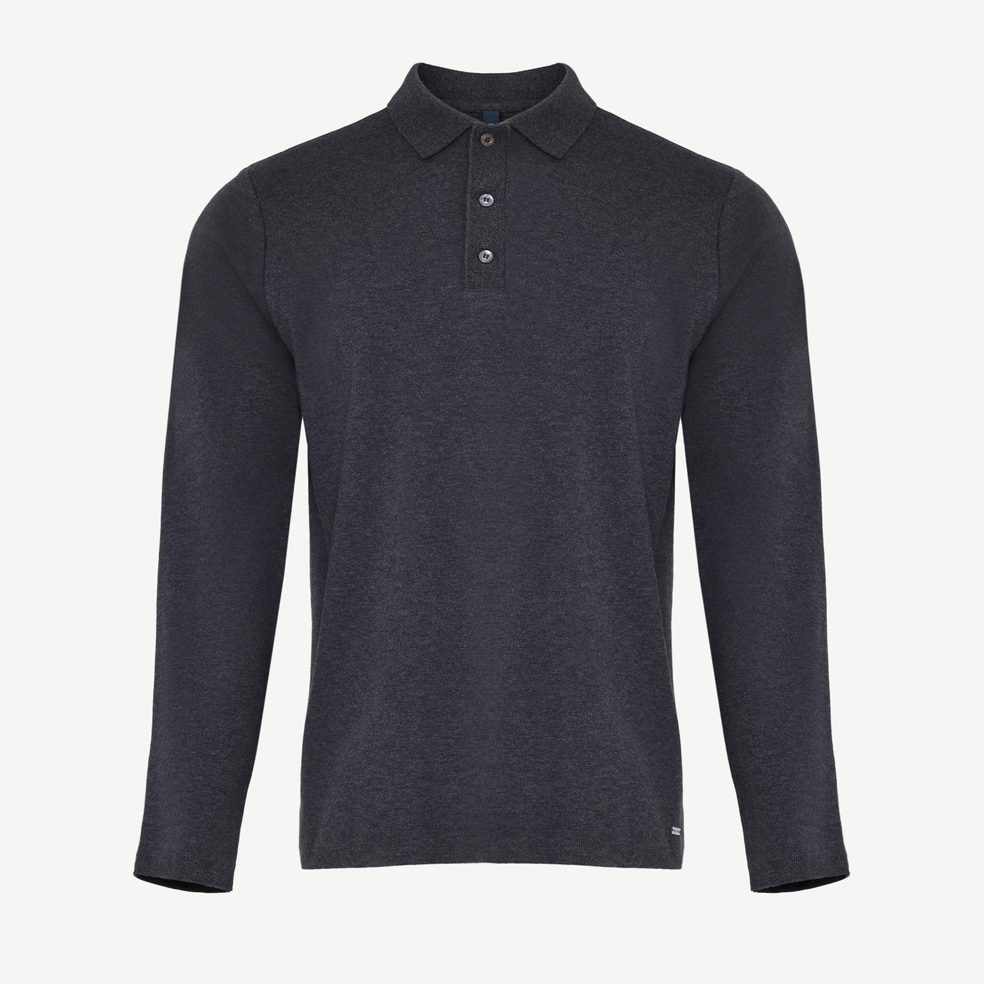 YARGICI Erkek Henry Uzun Kol Triko