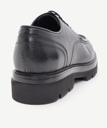  YARGICI Retro Görünümlü Bağlı Deri Ayakkabı