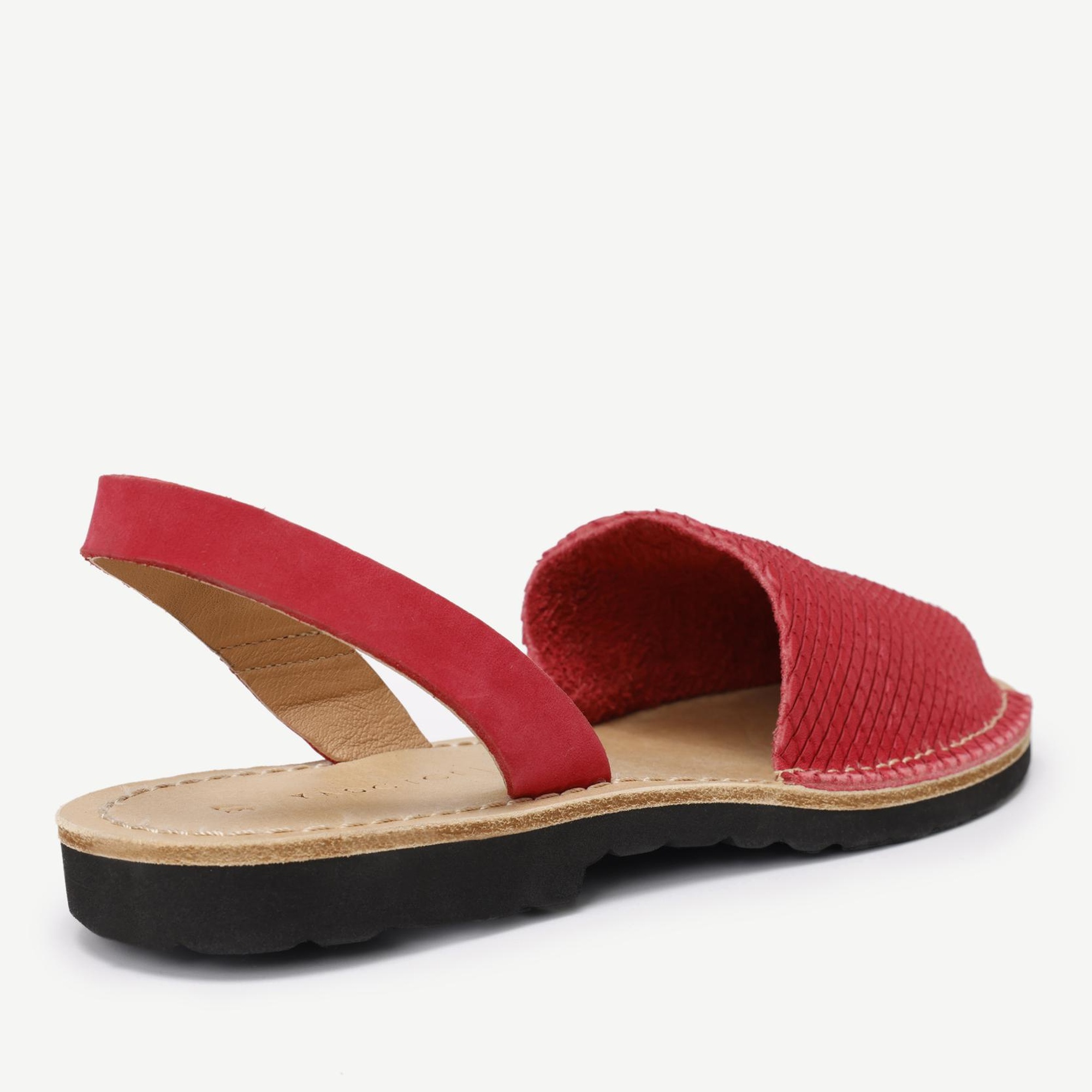 YARGICI Geleneksel İspanya Modeli Deri Espardenya