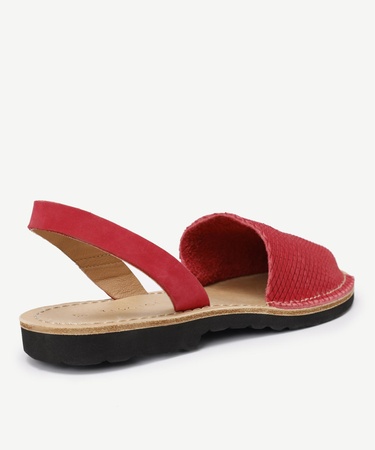  YARGICI Geleneksel İspanya Modeli Deri Espardenya