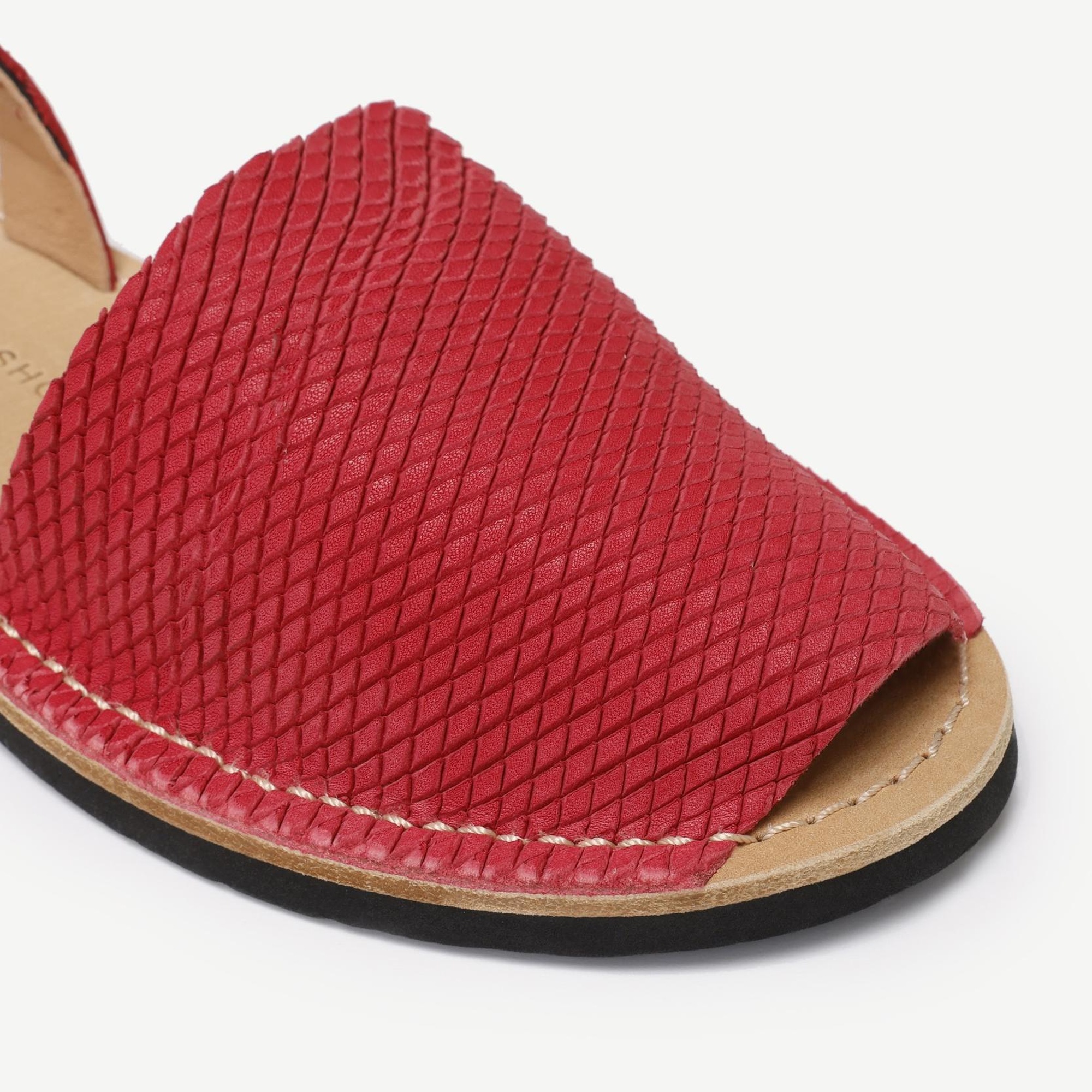 YARGICI Geleneksel İspanya Modeli Deri Espardenya