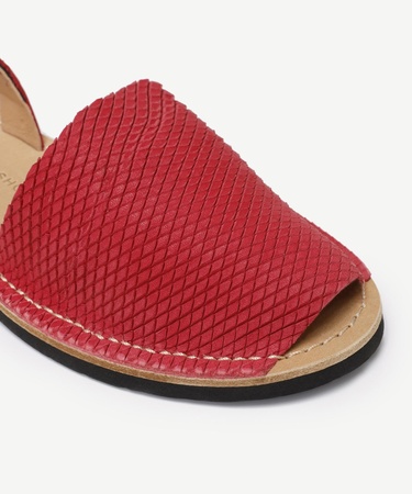  YARGICI Geleneksel İspanya Modeli Deri Espardenya