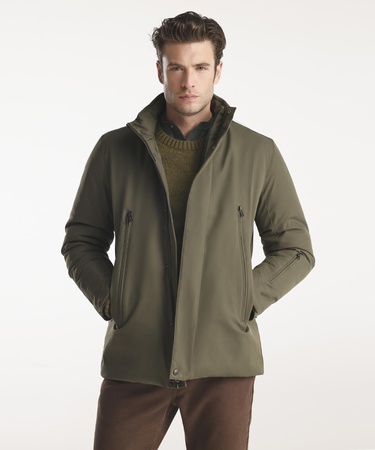  YARGICI Fermuar Detaylı Erkek Mont