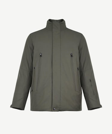  YARGICI Fermuar Detaylı Erkek Mont