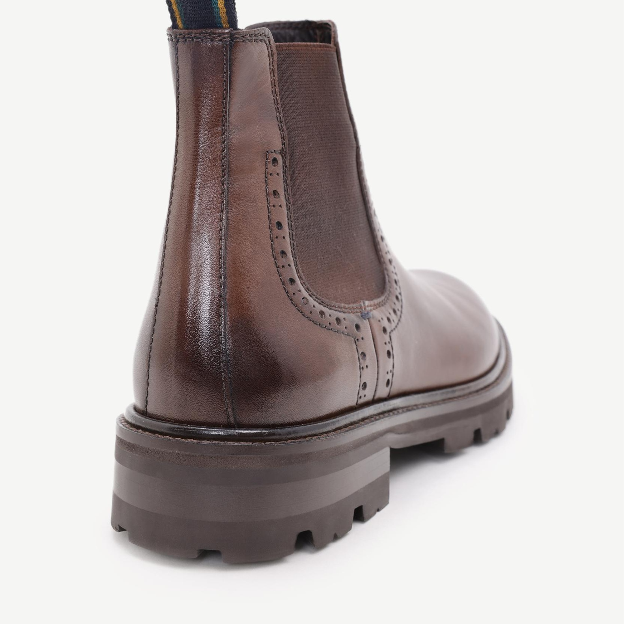 YARGICI Lastikli Deri Bot