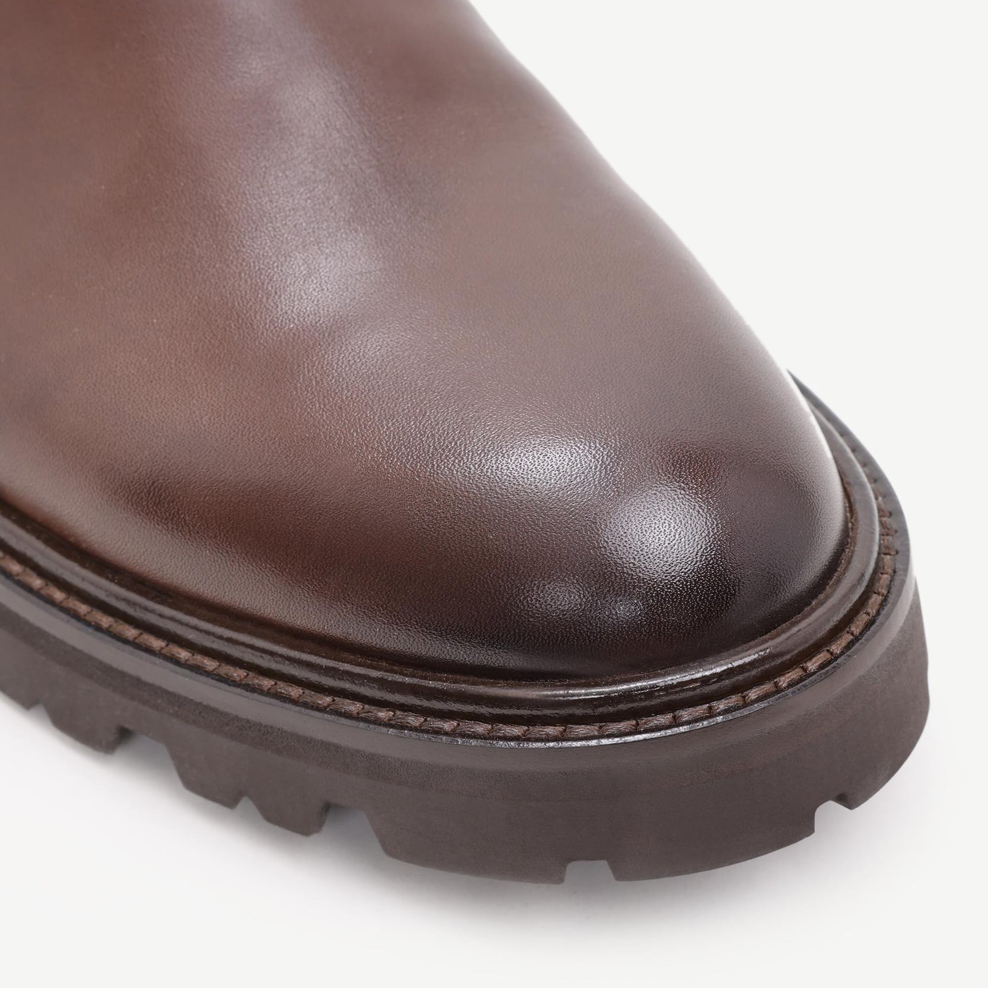 YARGICI Lastikli Deri Bot