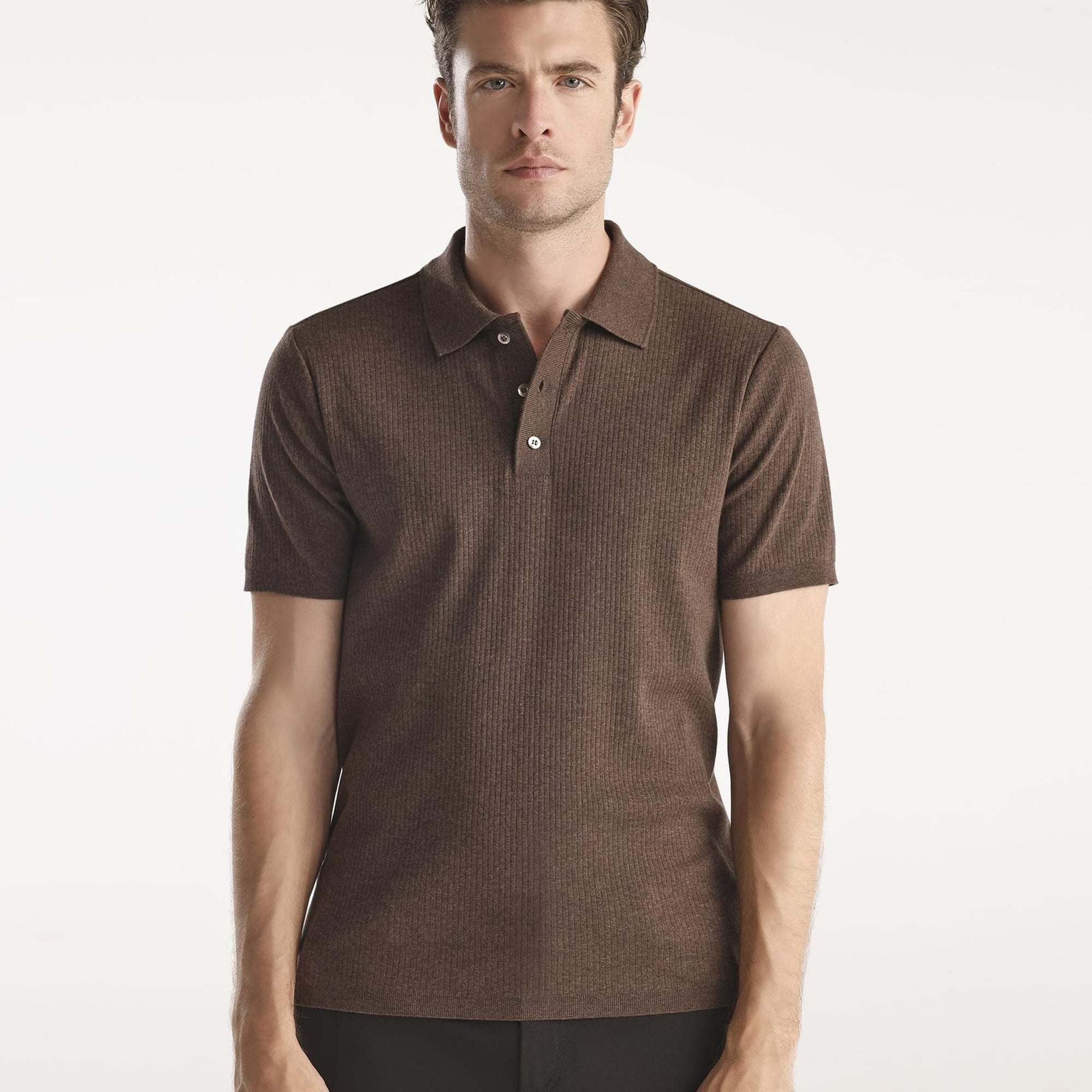 YARGICI Erkek Kısa Kol Triko