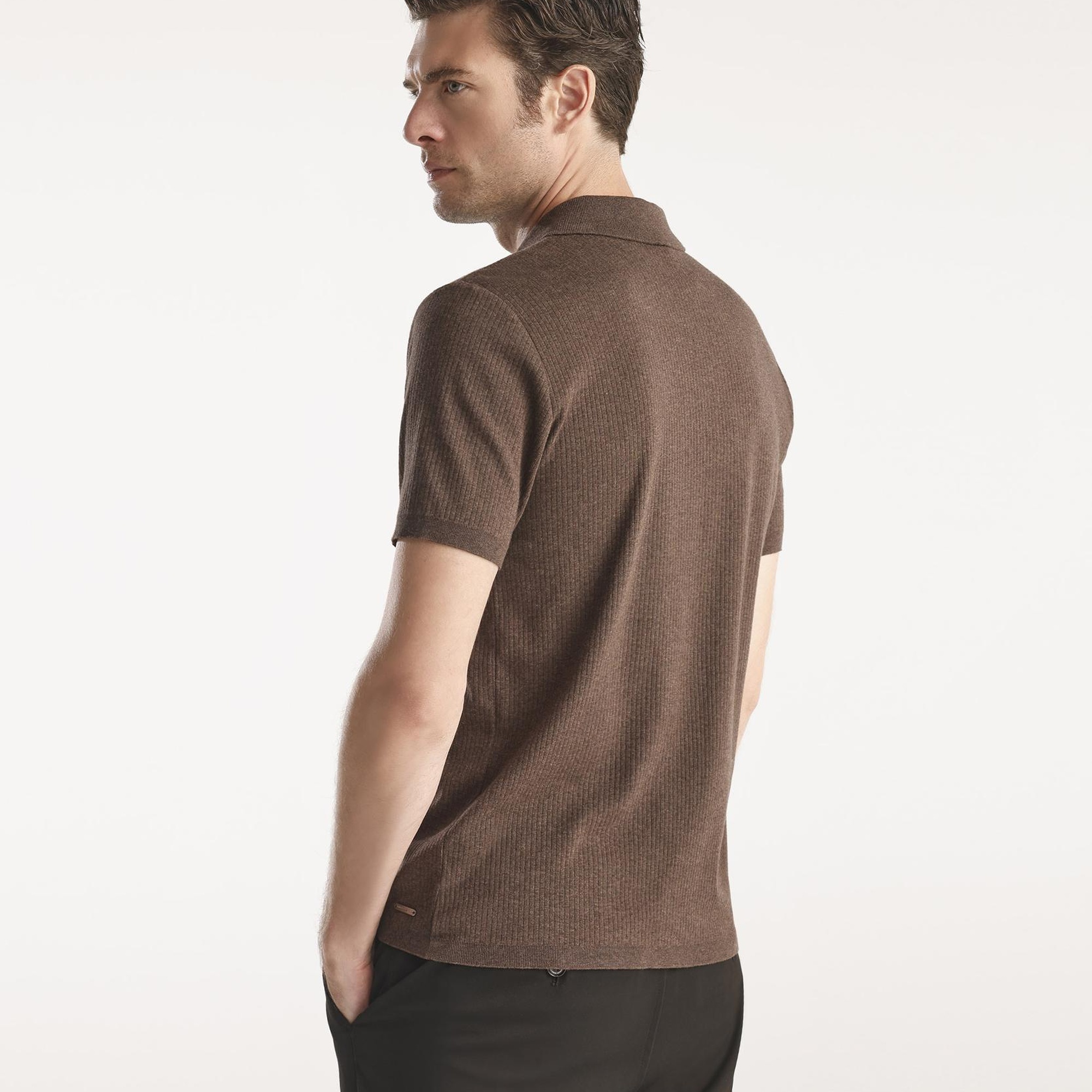 YARGICI Erkek Kısa Kol Triko