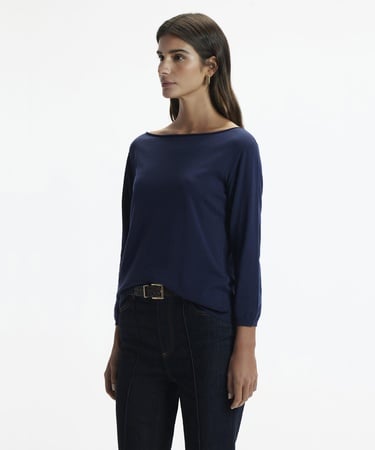  YARGICI Kayık Yaka 3/4 Triko