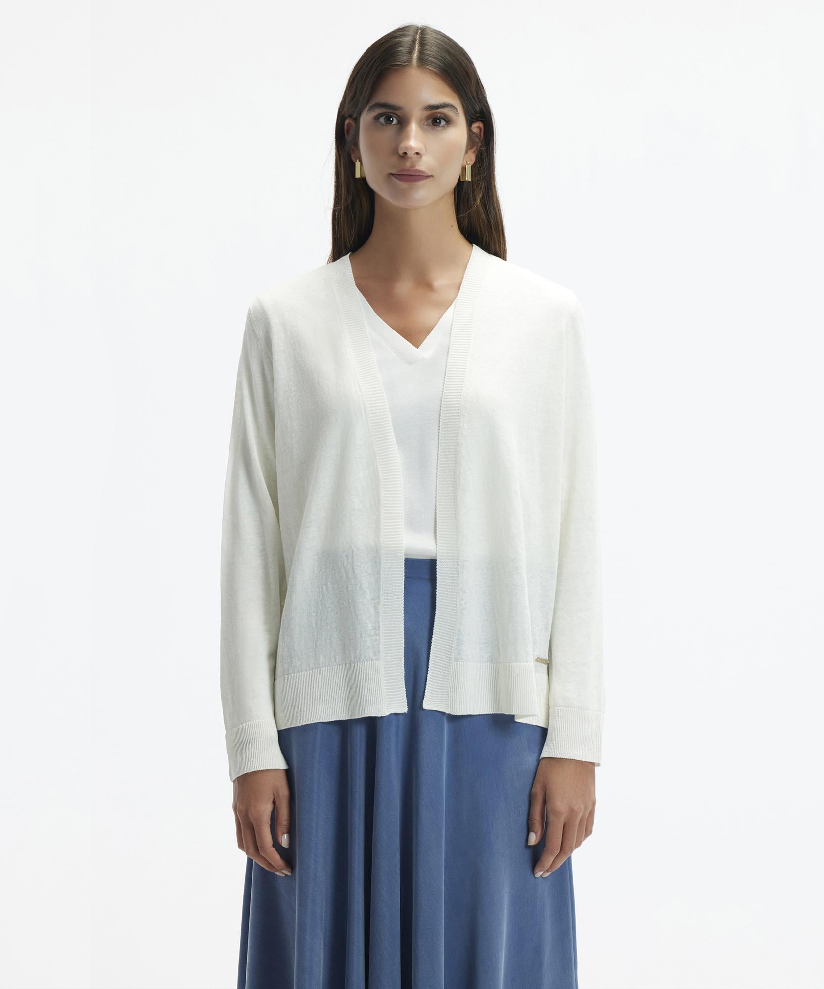  YARGICI V Yaka Triko Hırka