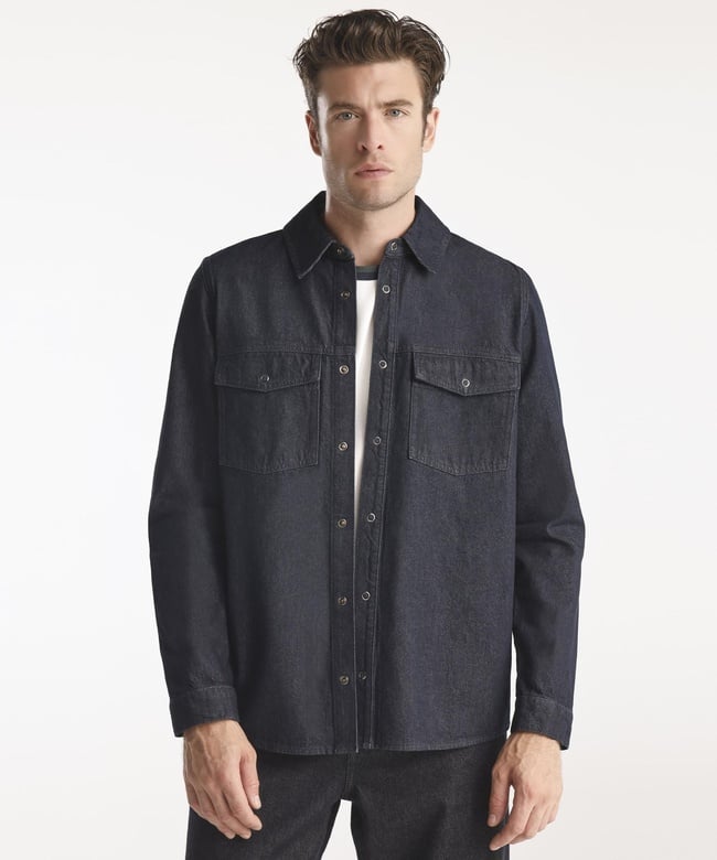  YARGICI Erkek Denim Gömlek