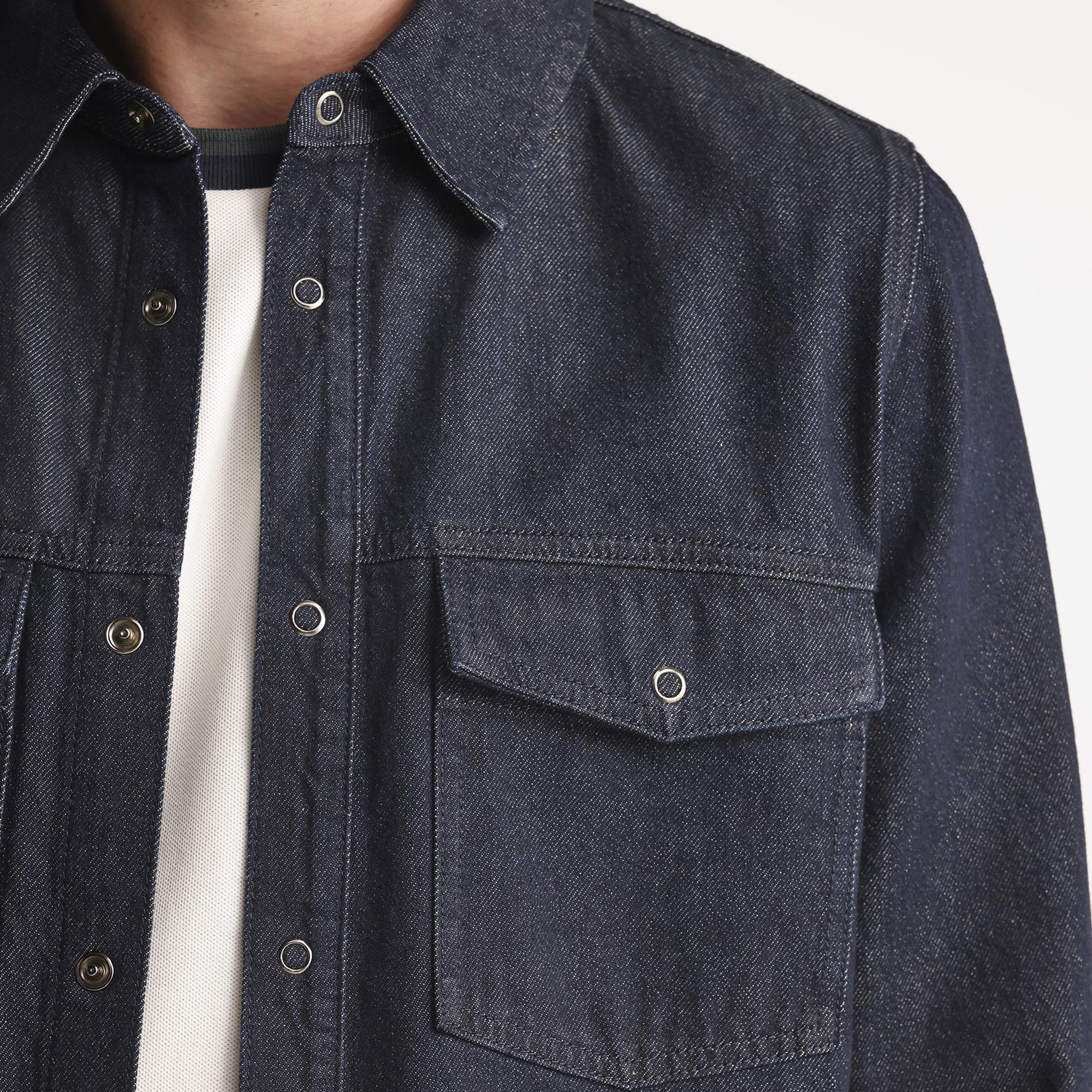 YARGICI Erkek Denim Gömlek