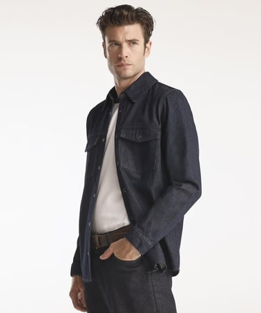  YARGICI Erkek Denim Gömlek