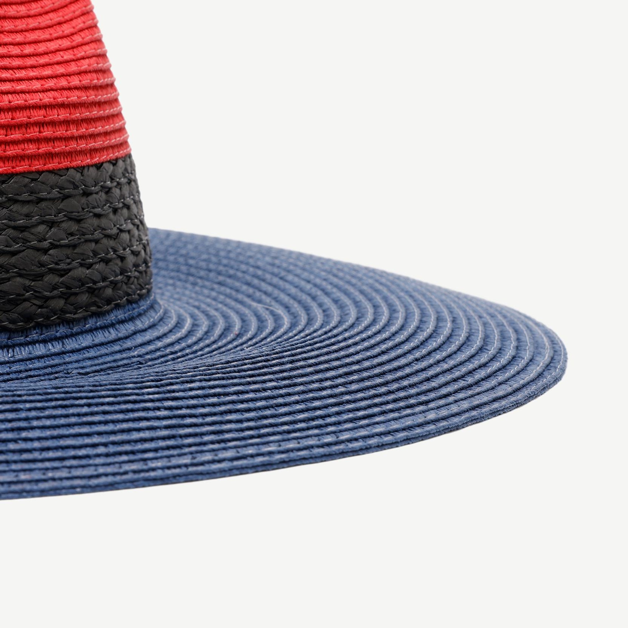 YARGICI Renk Geçişli Hasır Şapka