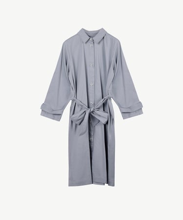  YARGICI Kuşaklı Pardösü