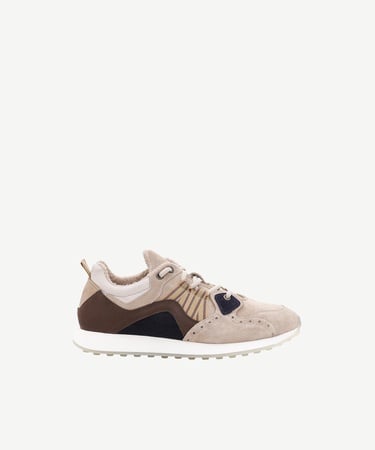  YARGICI Grogren Detaylı Deri Sneaker