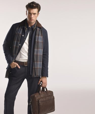  YARGICI Yaka Detaylı Erkek Ceket