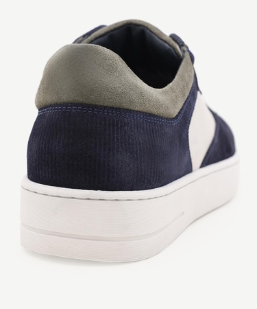  YARGICI Hafif Tabanlı Deri Sneakers