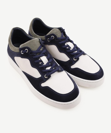  YARGICI Hafif Tabanlı Deri Sneakers