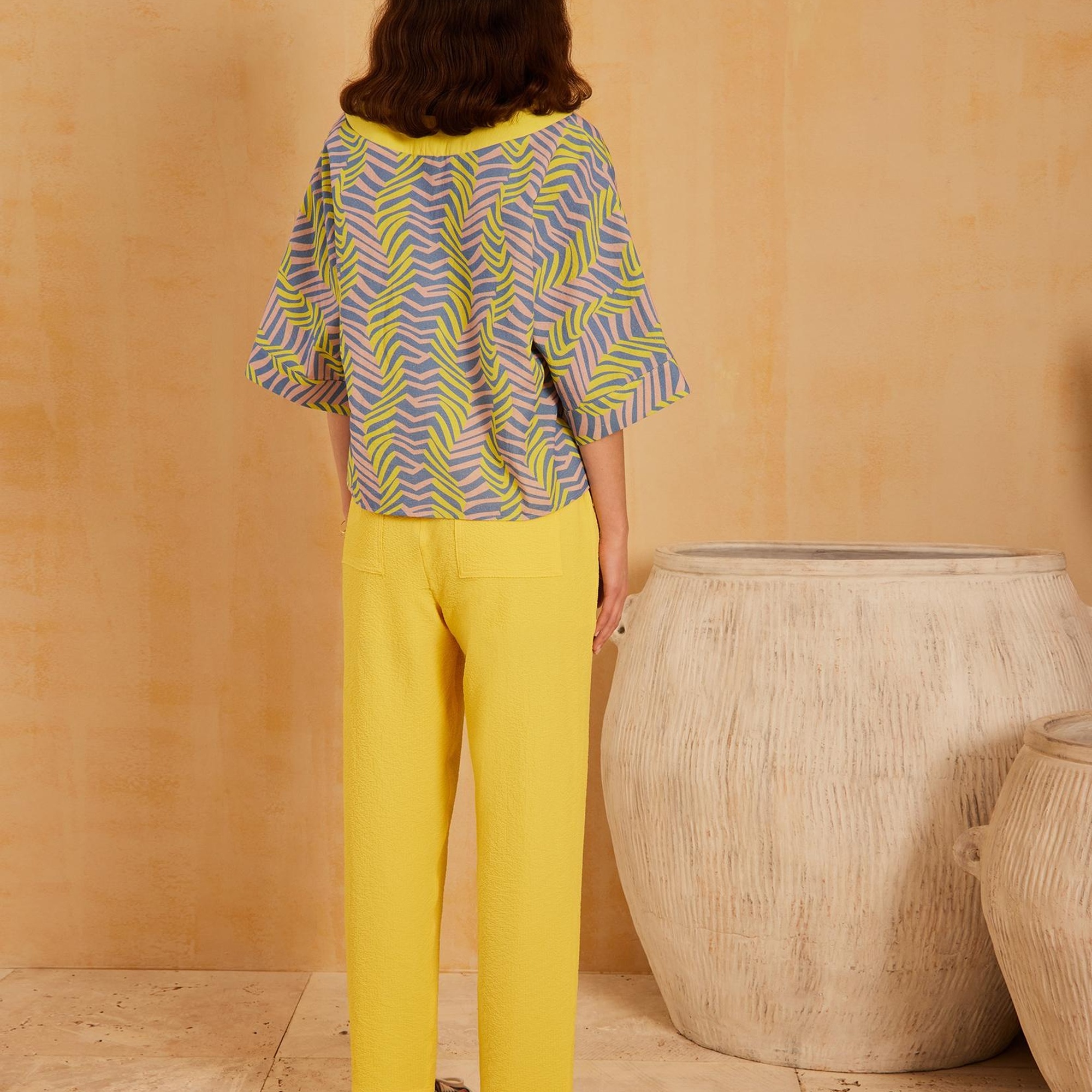 YARGICI Lastik Detaylı Pantolon