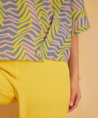  YARGICI Lastik Detaylı Pantolon