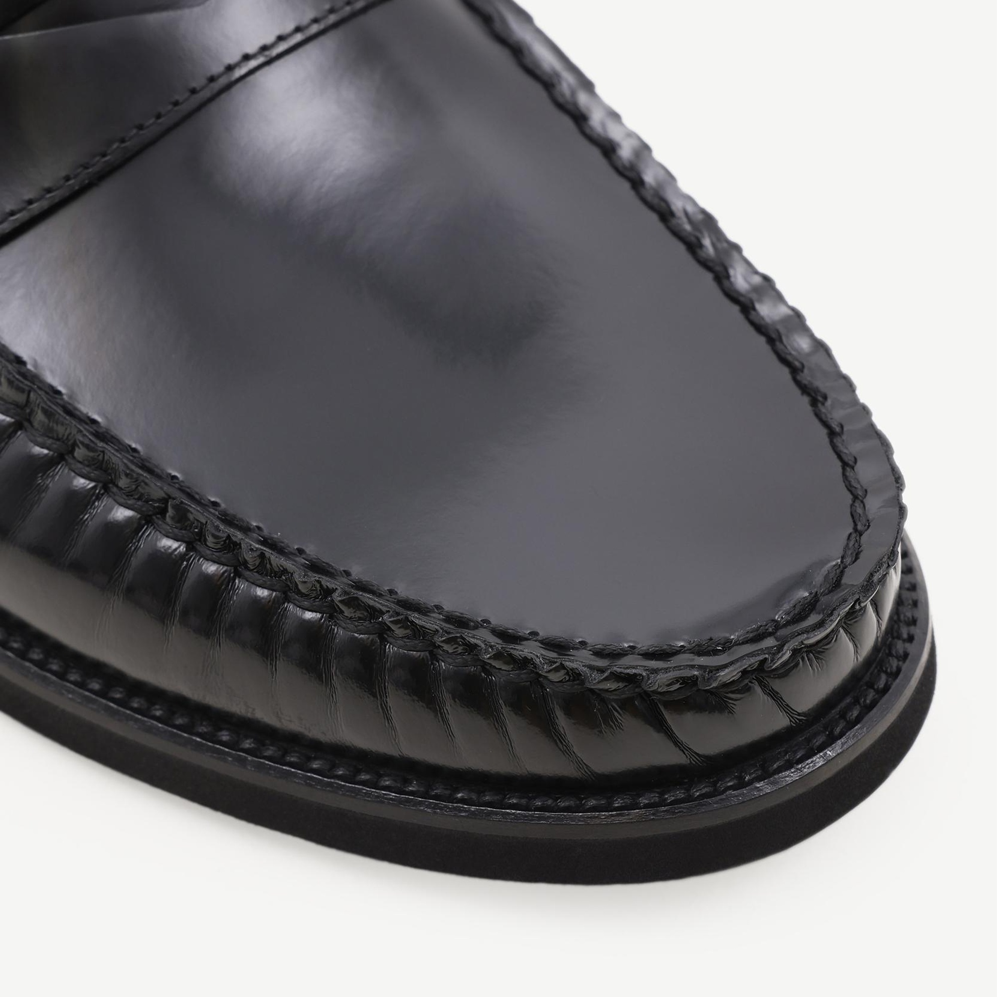 YARGICI Açma Deri Loafer