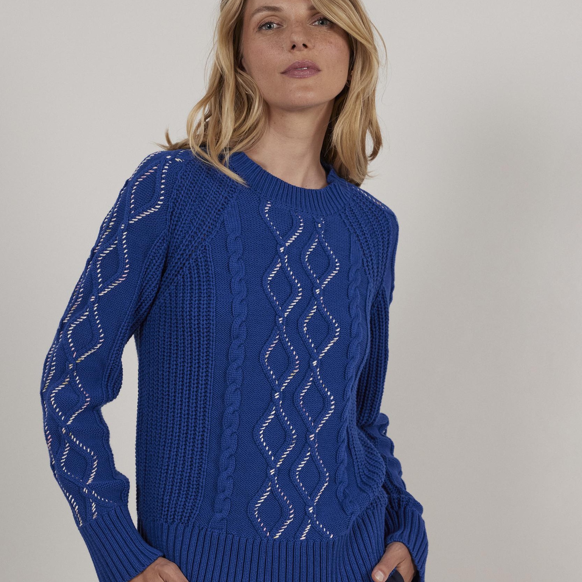 YARGICI Kontrast Detaylı Triko