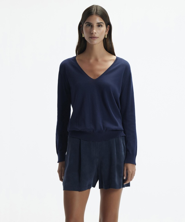  YARGICI V Yaka Triko Kazak