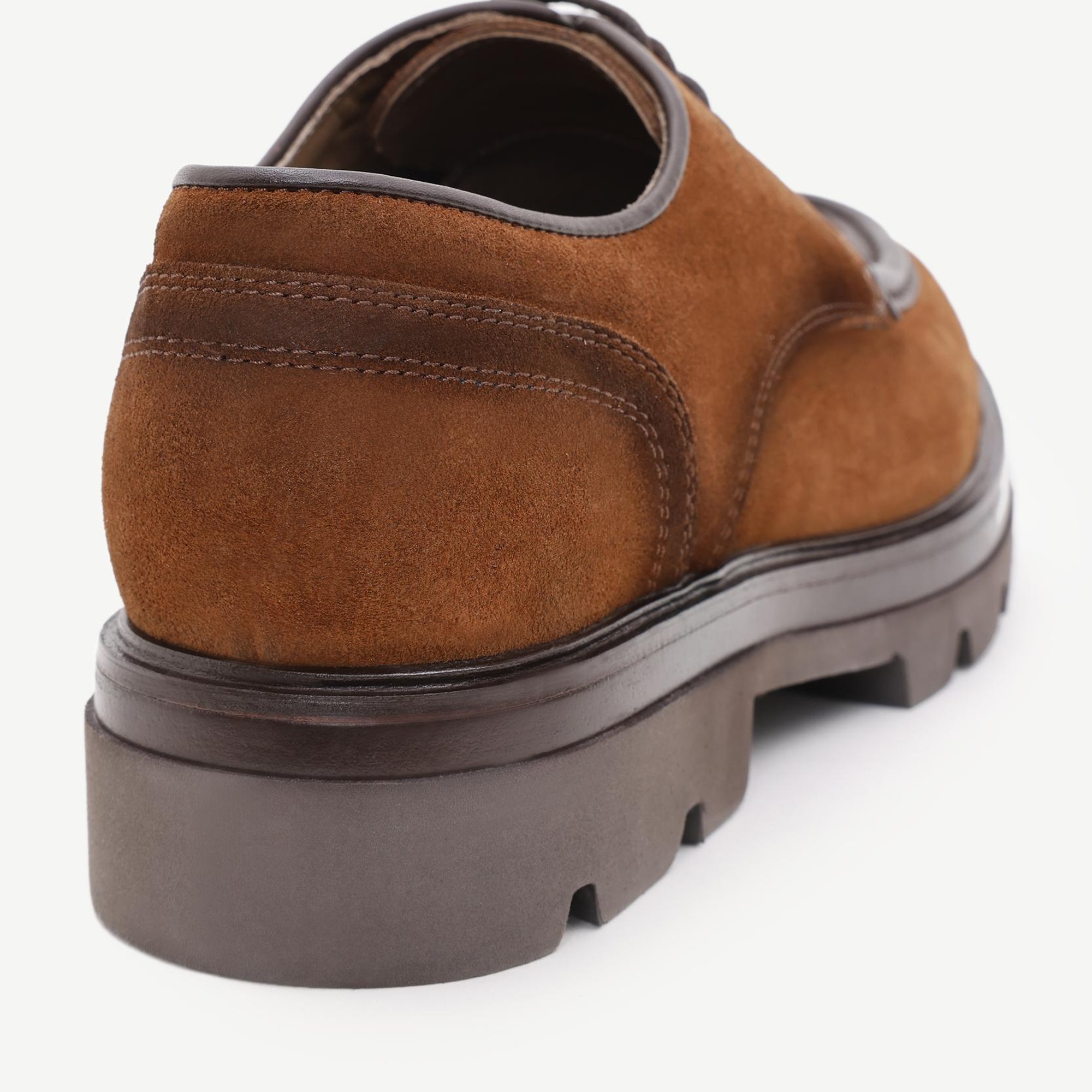 YARGICI Retro Görünümlü Bağlı Deri Ayakkabı