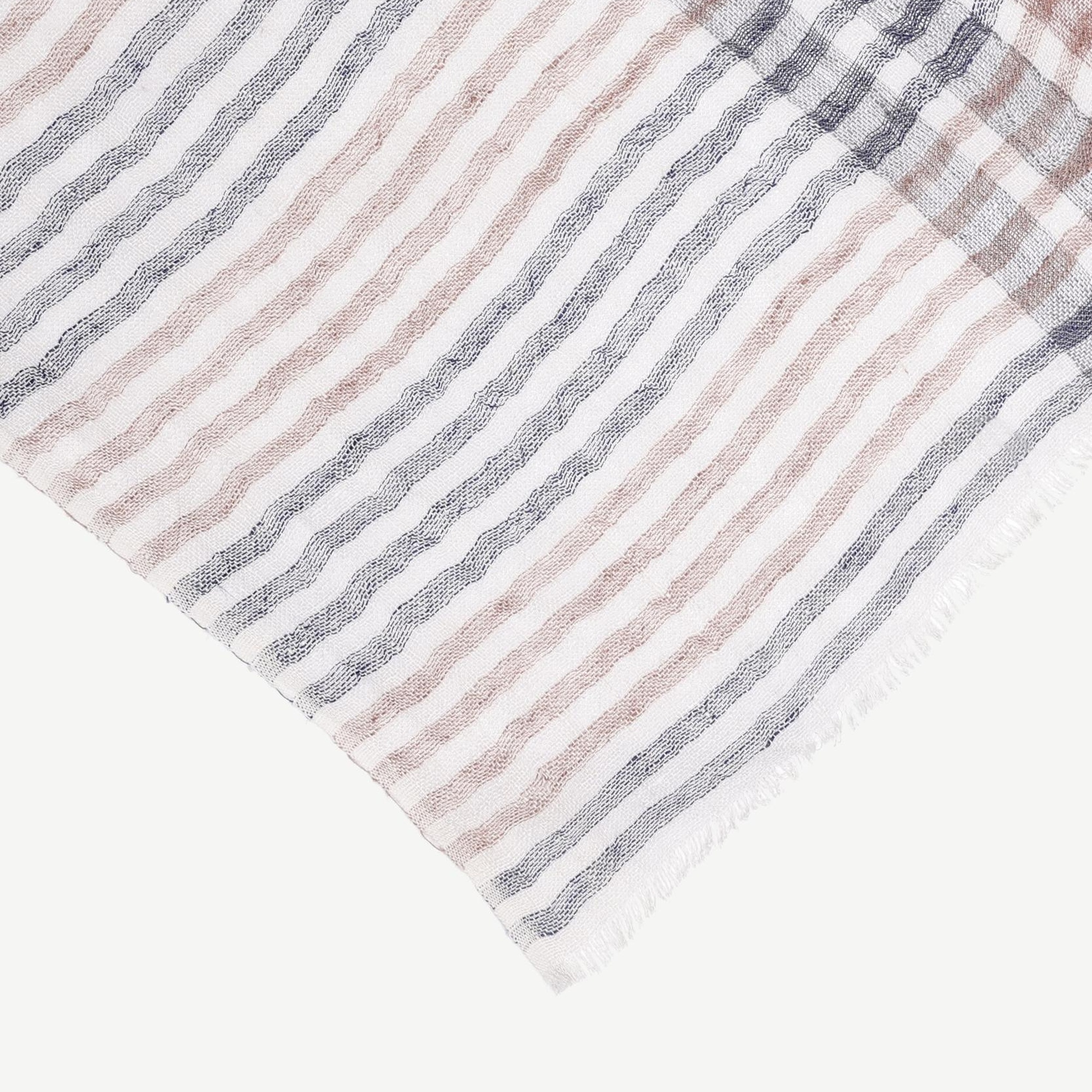 YARGICI Çizgili Şal