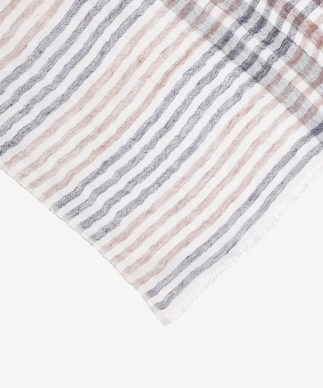  YARGICI Çizgili Şal