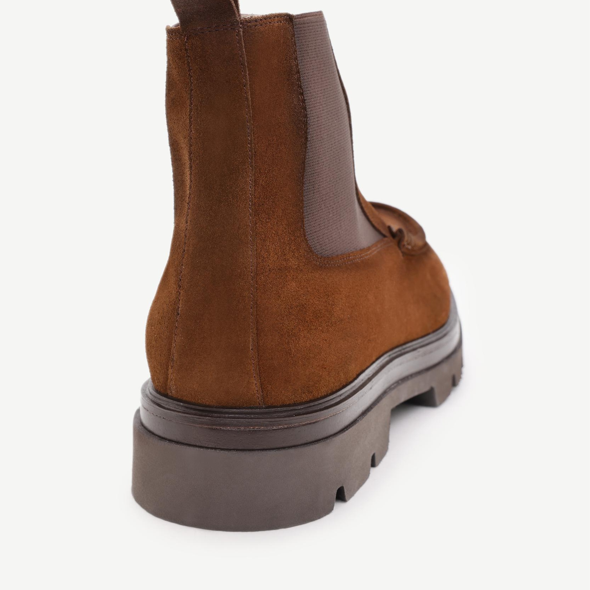 YARGICI Retro Görünümlü Lastikli Deri Bot