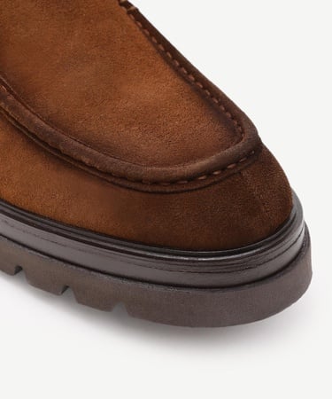  YARGICI Retro Görünümlü Lastikli Deri Bot