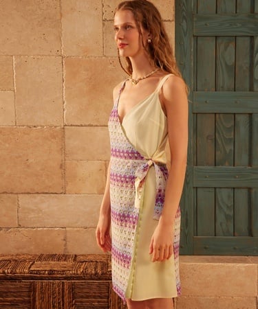  YARGICI Kemerli Elbise