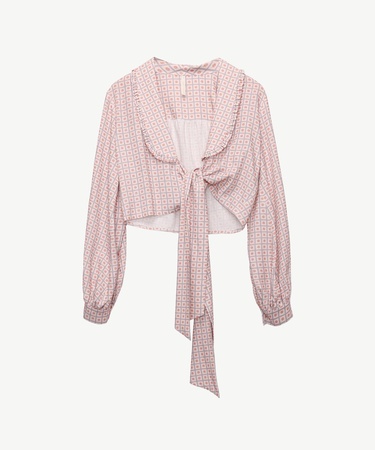  YARGICI Ön Beden Detaylı Bluz